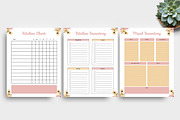 Editable Canva Meal Planner Template, a Stationery Template by Ultimate Template Shop (Thumbnail 6 of 9)
