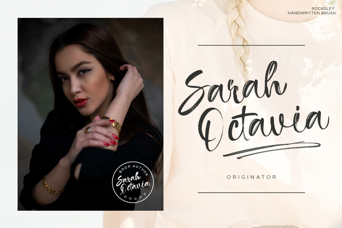 Rocksley - A Natural Brush Font, a Handwritten Font by Skinny Type (Photo 9 of 10)