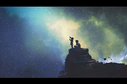 Starry fantasy painting collection, a Person Illustration by Grandfailure (Thumbnail 2 of 7)