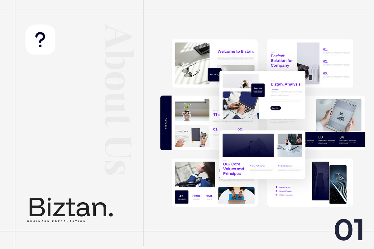 Biztan – Business Google Slides, a Presentation Template by Ermedia Studio (Photo 4 of 8)