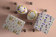 Easter bunnies. Watercolor set., an Illustration by babenkoirusa (Thumbnail 13 of 16)