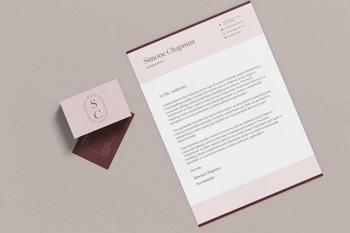 Simone Canva Logo & Brand Kit, a Branding & Logo Template by Amado Brand Design Studio (Photo 6 of 6)