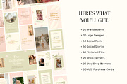 Ecommerce Shop Template Pack | Canva, a Design Template by Fourteen Creative Co. (Thumbnail 2 of 13)