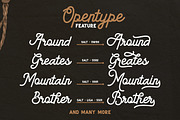 American Lemon Font Duo, a Script Font by ErgibiStudio (Thumbnail 3 of 11)