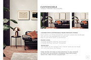 Video&Photo Frame mockups. Interior, a Print Template by Una Matison (Thumbnail 12 of 22)