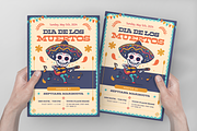 Dia De Los Muertos Flyer, a Flyer Template by Annora Studio (Thumbnail 4 of 5)