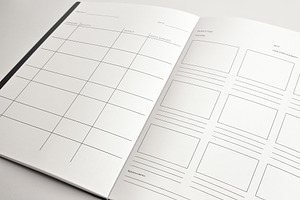 15 Hand Drawn UX Design Planners