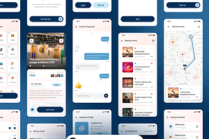 Evento - Event Booking Apps UI KIT
