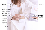 LADY BOSS. MEGA BUNDLE!, a Social Media Template by OntheMoon (Thumbnail 4 of 16)