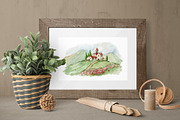 FIG & POMEGRANATE watercolor/pencil, a Decorative Illustration by long summer (Thumbnail 12 of 14)