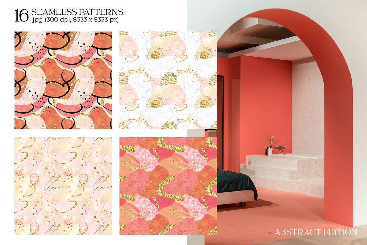 Mystical city. Tropical patterns, a Pattern Graphic by Julie&Taily (Photo 5 of 12)