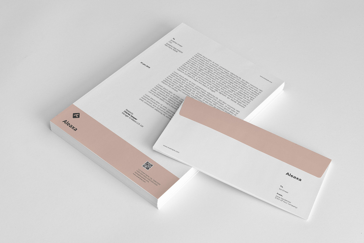 Brand Identity Stationery Template, a Stationery Template by retrographix (Photo 5 of 5)