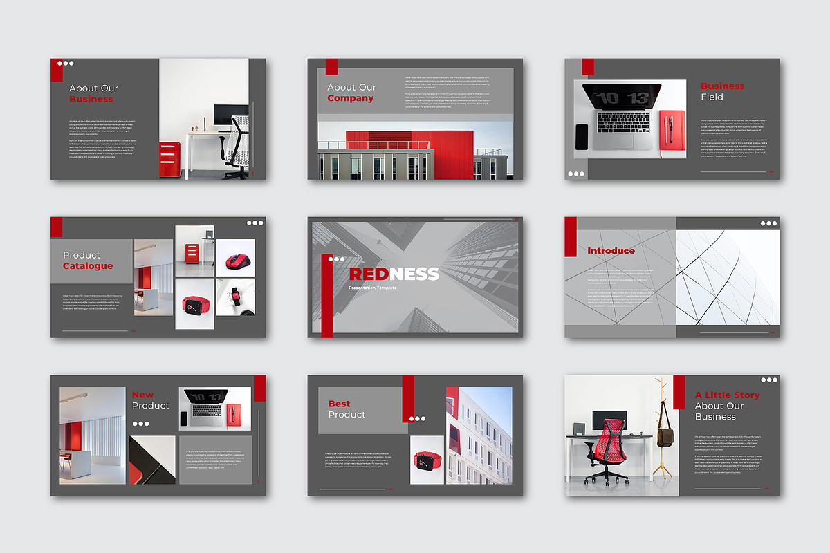 Business Presentation Template, a Presentation Template by TemplArt (Photo 2 of 4)