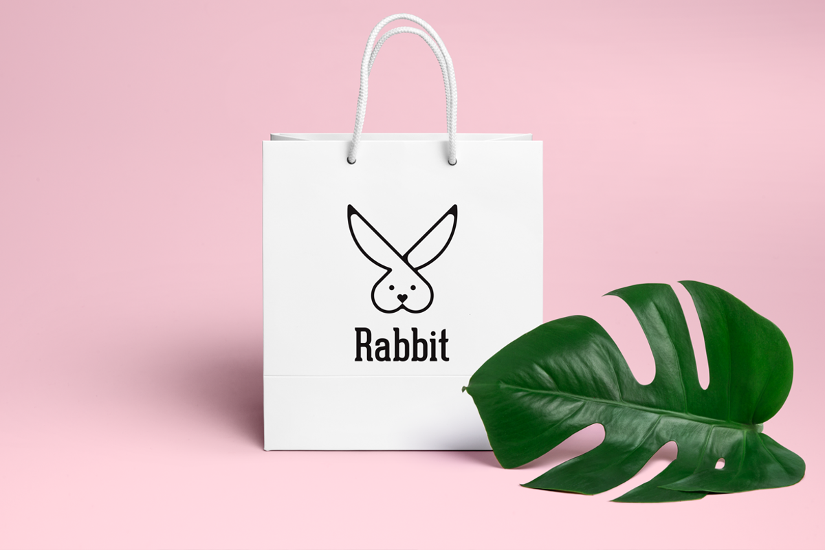 Rabbit logo, a Branding & Logo Template by Mir store (Photo 4 of 4)