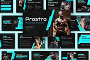 Workout Class Google Slides Template, a Presentation Template by Fit-tee (Thumbnail 1 of 11)