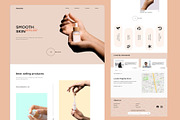 Neauthy - Cosmetic Landing Page, a Landing Page Template by Lumina_ui_ux202 (Thumbnail 2 of 6)