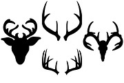 Deer & Deco Antlers AI EPS PNG, an Illustration by FrankiesDaughtersDesign (Thumbnail 5 of 6)