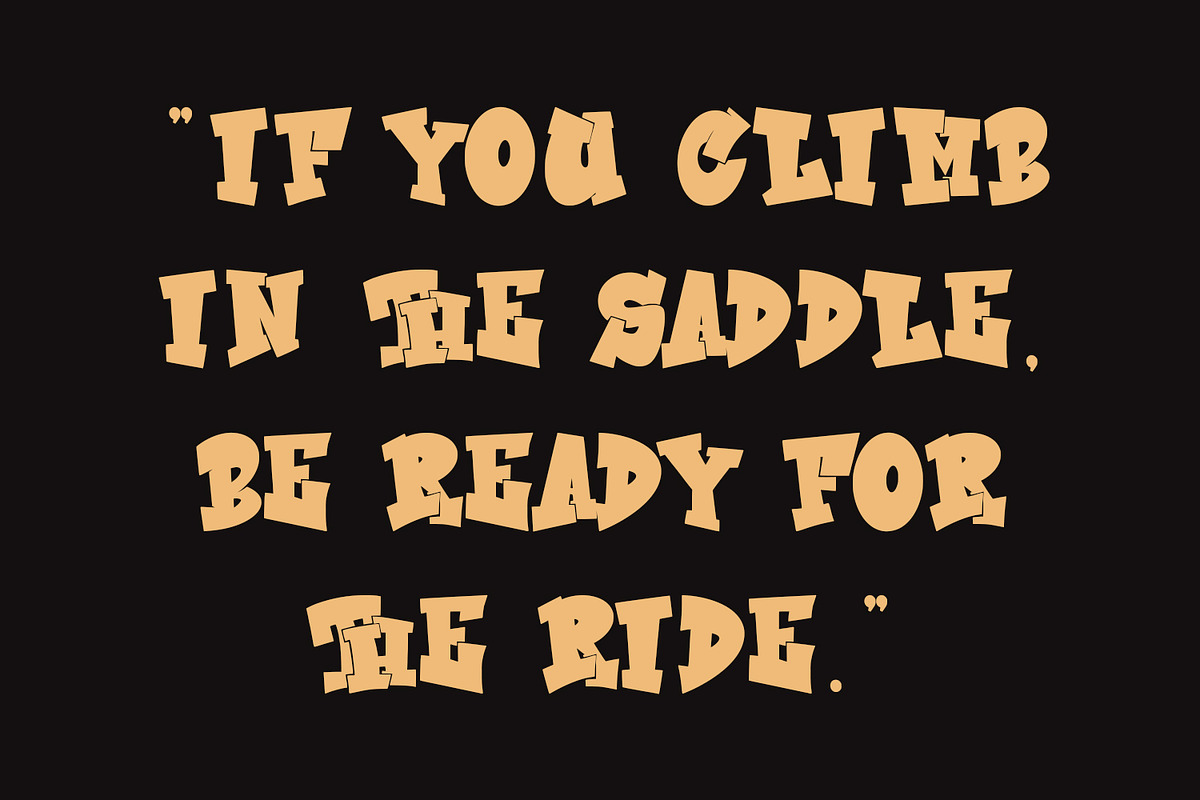 Stoputh Playful Display Font, a Font by Maulana Creative (Photo 5 of 7)
