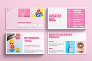 Design Portfolio Presentation, a Presentation Template by E-Type (Thumbnail 2 of 5)
