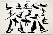 9 set of Vector sport silhouette, an Object Graphic by Giordano Aita Graphics (Thumbnail 6 of 11)