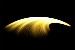 Modern abstract high speed movement, a Technology Illustration by BeOGraphic