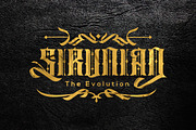 Sirunian, a Blackletter Font by Arterfak Project (Thumbnail 1 of 9)