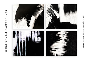 Monochrome Abstract Backgrounds