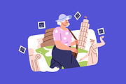 Augmented or virtual reality concept, a Technology Illustration by PaperTrident (Thumbnail 2 of 9)
