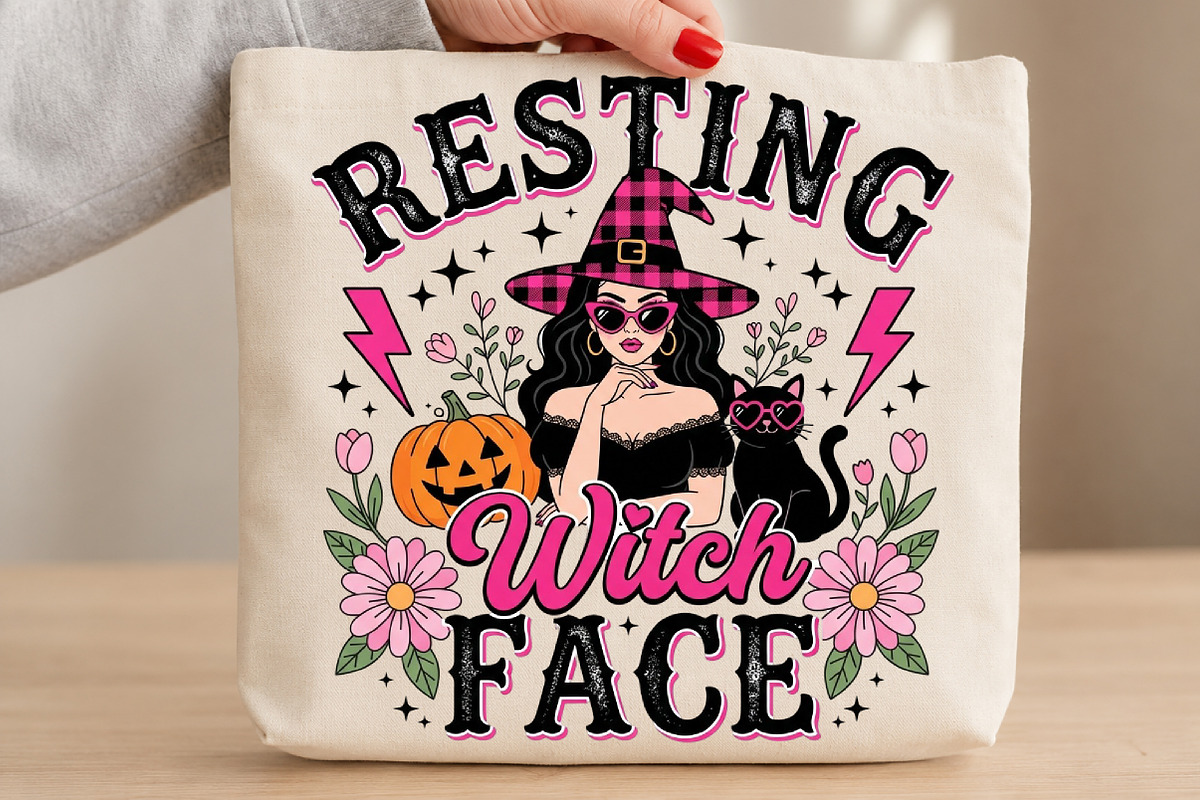 Pink Coquette Witch Halloween PNG, a Seasonal Illustration by DreamCafeArt (Photo 3 of 7)