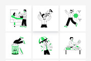 Animated Medical Mini Illustrations, a Person Illustration by Vectors Market (Thumbnail 6 of 7)