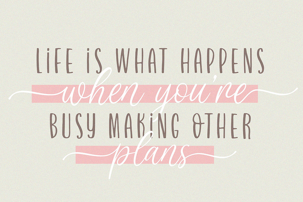 Fairland - Sweet Font Duo, a Script Font by Subectype Studio (Photo 4 of 8)
