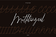 Hamburg, a Script Font by Drizy (Thumbnail 7 of 8)