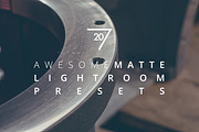 20 Awesome Matte Lightroom Presets, an Action Add-On by Stil-Etage GmbH (Thumbnail 1 of 5)