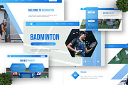 Badminton - Sport Powerpoint, a Presentation Template by Deepslide Studio (Thumbnail 5 of 6)