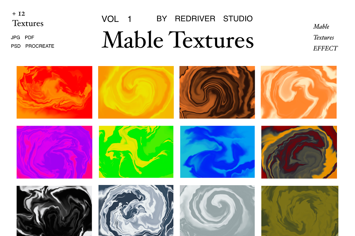 Mable Textures Vol 1, a Templates & Theme by RedRiver Studio (Photo 13 of 13)