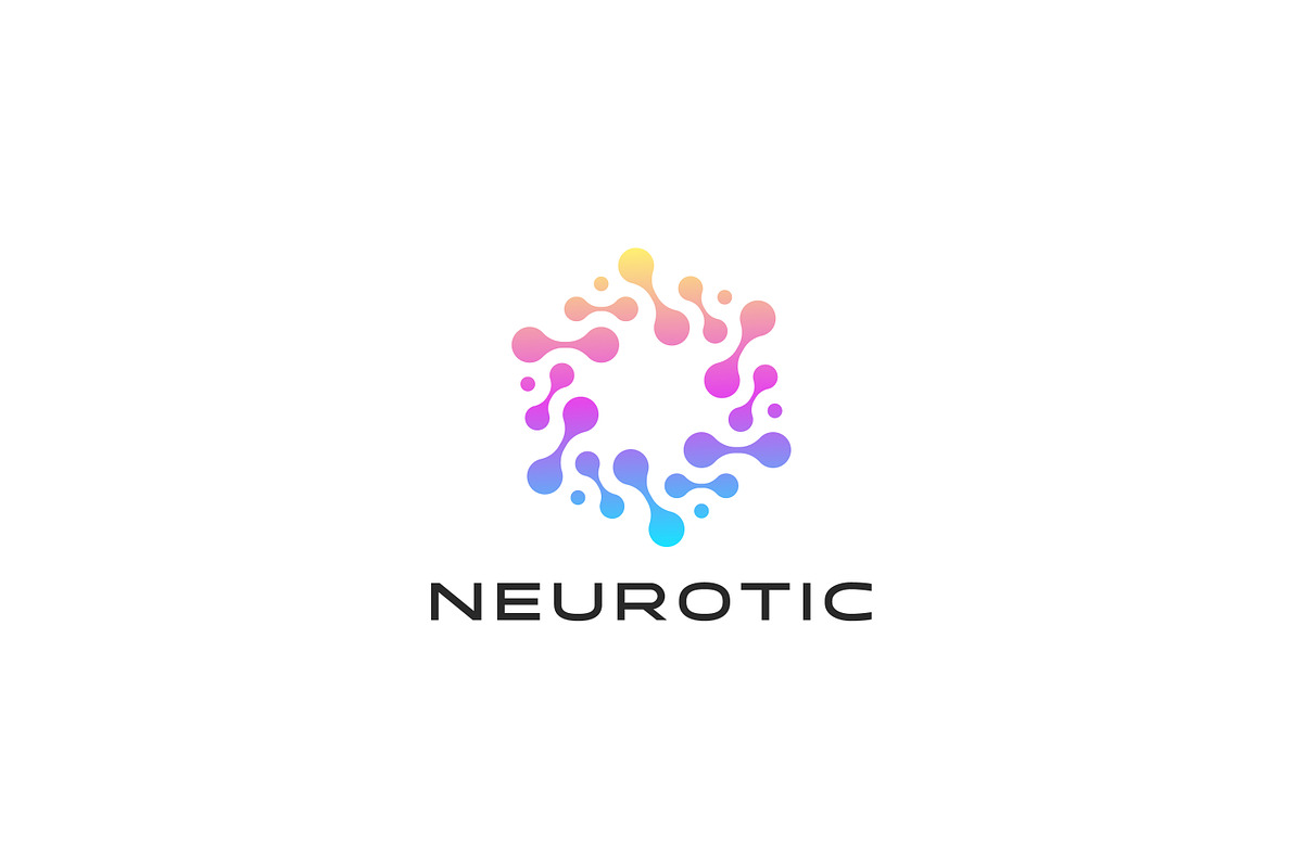 Science Neuron Bio-Tech Logo, a Branding & Logo Template by Signatoro
