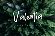 Valentia Handstylish Font, a Script Font by Alif Devan R. (Thumbnail 1 of 5)