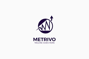 Letter M Line Logo, a Branding & Logo Template by Artnivora.Std