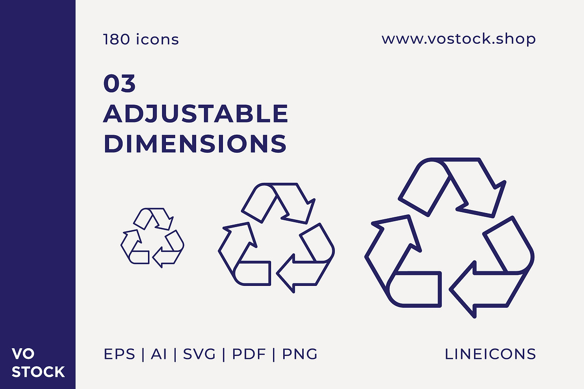 Packaging Symbols Bundle, an Outline Icon by vo.stock (Photo 6 of 7)