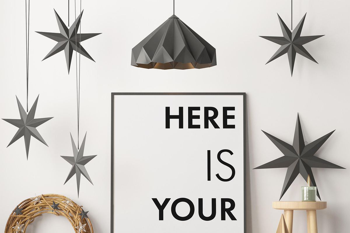 30 CHRISTMAS MOCKUPS. MEGABUNDLE, a Print Template by FilL239 (Photo 18 of 31)