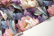 Amethyst Bloom Pattern, a Pattern Graphic by saskaratype (Thumbnail 2 of 5)