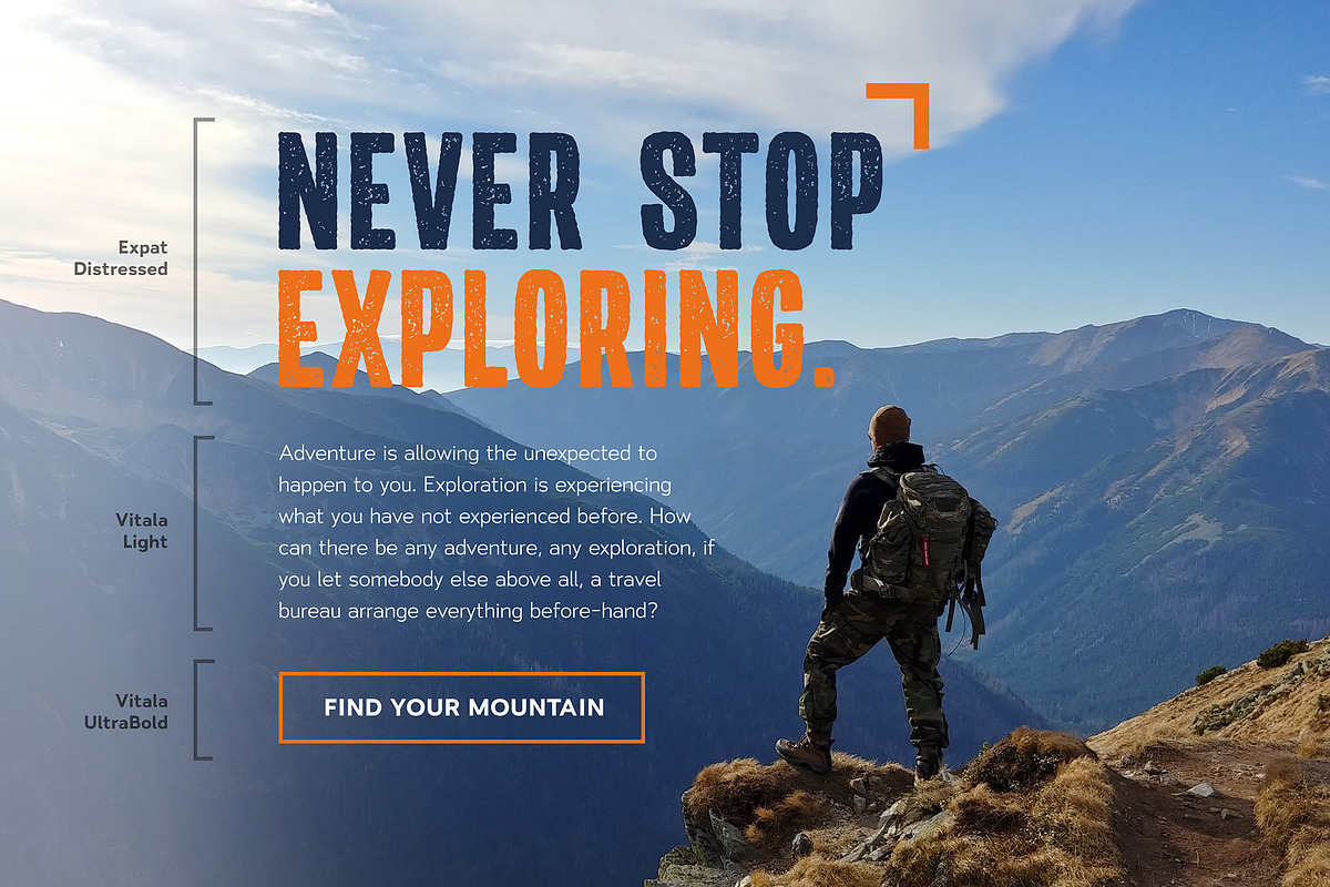 New Adventures Font Duo, a Sans Serif Font by Parker Creative (Photo 5 of 6)