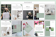 Social Media Pack / Kit 1, a Social Media Template by Blossom (Thumbnail 4 of 5)