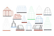 FLOWER GARDEN: plants, greenhouse, a Seasonal Illustration by Elliko shop (Thumbnail 4 of 16)