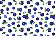 Very berry watercolor patterns, a Pattern Graphic by Katerina Tova (Thumbnail 5 of 9)