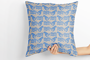 Blue Octopus Seamless Pattern, a Pattern Graphic by Bonfloret Studio (Thumbnail 2 of 3)