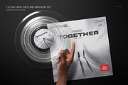 Vinyl Record Mockup Bundle, a Merchandise Mockup by creatsy5 (Thumbnail 6 of 28)