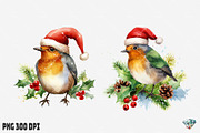 Merry Christmas Bird, an Illustration by Gemstone (Thumbnail 3 of 4)
