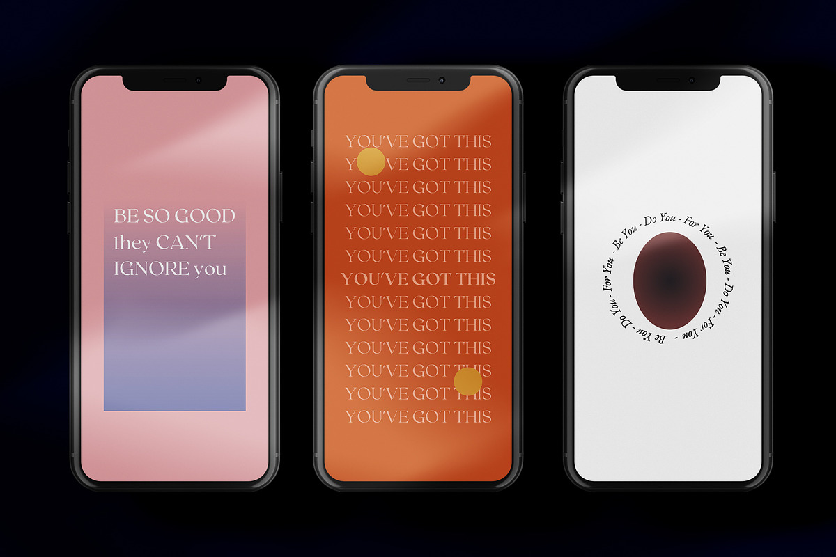Motivational Quotes Aesthetic, a Social Media Template by Nurrehmet Studio (Photo 7 of 8)