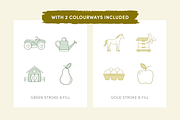 Farming & Agriculture Icons, an Outline Icon by Caroline Mackay (Thumbnail 3 of 10)